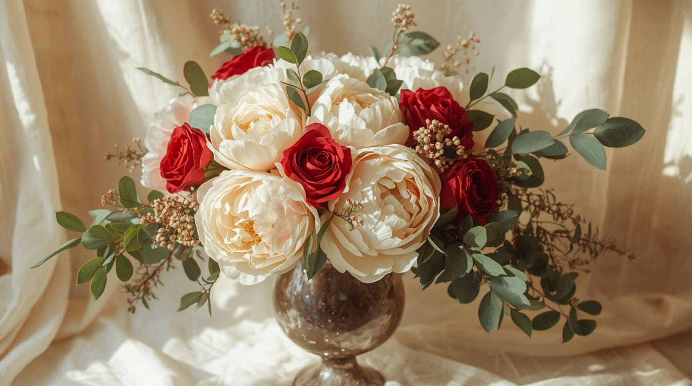 Op maat gemaakt boeket met exotische bloemen
